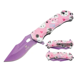 Kitten Love Folding Pocket Knife