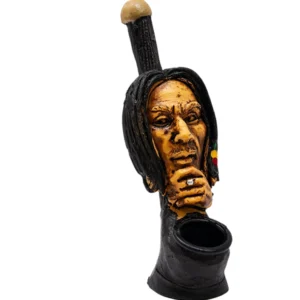 Rasta Thinking Man Polyresin Pipe