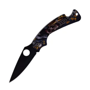 Petals & Bones Folding Pocket Knife