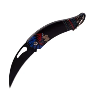 Tribal Majesty Folding Pocket Knife
