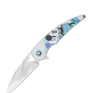 Cartoon Mouse Silver Pocket Knife