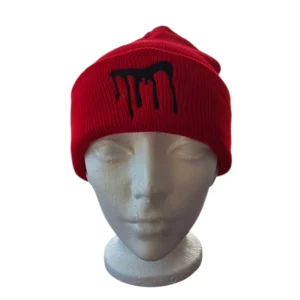 Red Unisex Winter Beanie Hat