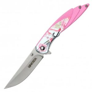 Extravagant Pink Flamingo Folding Pocket Knife ( Elegance &  Beauty)