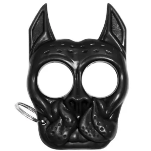 Black Mastiff ABS Knuckle Keychain, (Safety #1)