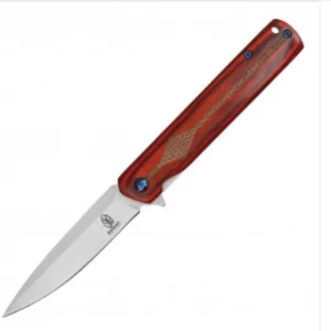 Wooden Handle Folding Knife