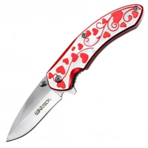 Ruby Red Passion Folding Pocket Knife