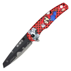 The Red Plumber Pocket Knife