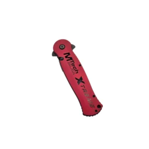 Red MTech Folding Knife
