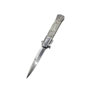 Snake Eye/ White Pearl Folding Knife