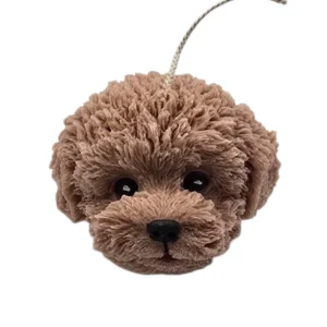 Cute Puppy Head Pillar Candle