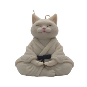 Natural Black Belt Kitty Soywax Candle