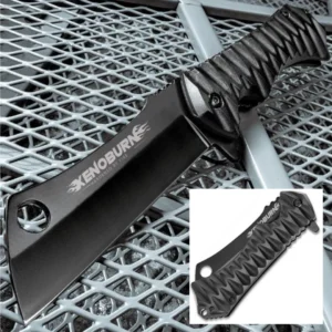 Xenoburn Cleaver Folding Pocket Knife / UNITED CUTLERY
