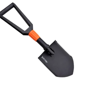 Black Carbon Steel Trek Shovel / ELK RIDGE