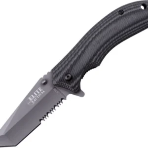 Micarta Handle Assisted Knife / ELITE TACTICAL