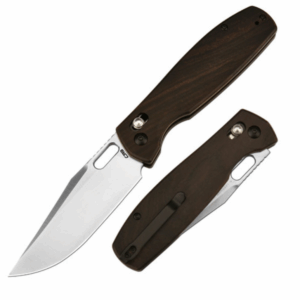 Prado Ebony Wood Folding Knife / CJRB