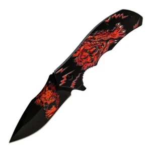 Red Wolf Pocket Knife / BSB Limited