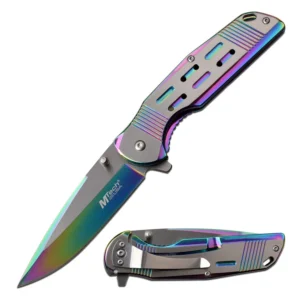 Rainbow Spring Assisted Knife / MTECH USA