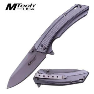 Grey Folding Knife / MTECH USA