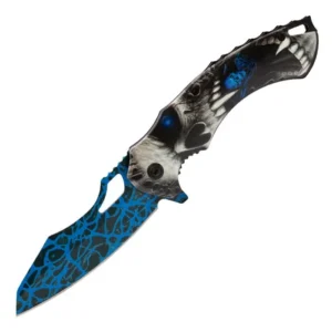 Blue Skull Pocket Knife / BSB Limited