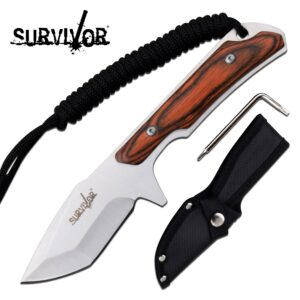 Stainless Steel Fixed Blade Knife / SURVIVOR