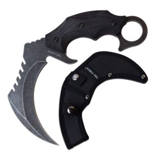 Black Karambit Fixed Blade Knife