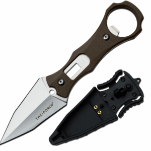 Brown Fixed Blade Knife / TAC-FORCE