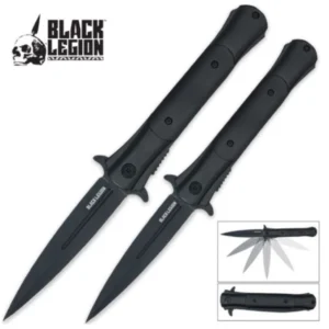Black Legion Cyclone Folding Knives Set / UNITED CUTLERY